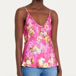 L’agence Jane floral pink tank top/cami XXS